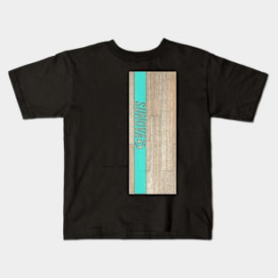 Sunova SUPware Teal Kids T-Shirt